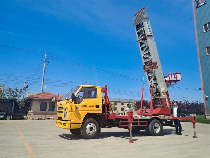 君山常年租赁32米云梯车